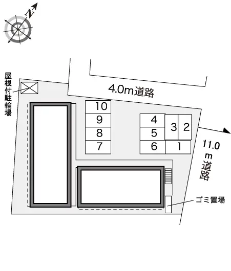 小樽市入船２丁目 月極駐車場